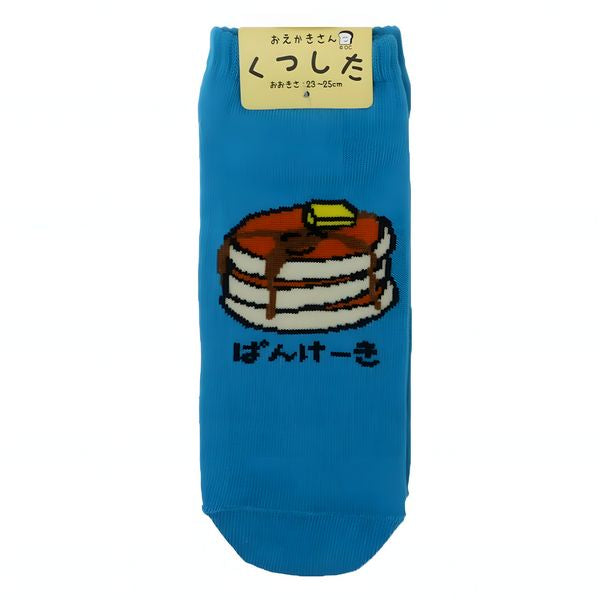 Pancake socks socks ANKLE EKAKI EUR 37~39 JP 23~25cm SOCKS UK 4~6 US Men 5~7 US Women 6~8