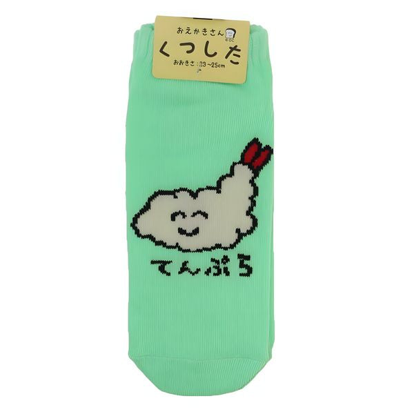 Tempura socks socks ANKLE EKAKI EUR 37~39 JP 23~25cm SOCKS UK 4~6 US Men 5~7 US Women 6~8