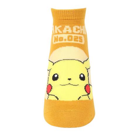 Pikachu socks 025 socks ANKLE EUR 37~39 JP 23~25cm POKEMON SOCKS UK 4~6 US Men 5~7 US Women 6~8