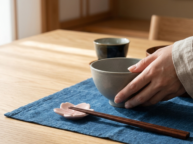Sakura chopsticks rests