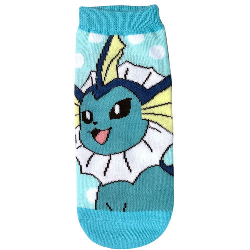 Vaporeon socks socks ANKLE EUR 37~39 JP 23~25cm POKEMON SOCKS UK 4~6 US Men 5~7 US Women 6~8
