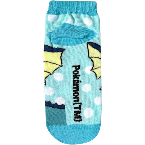 Vaporeon socks socks ANKLE EUR 37~39 JP 23~25cm POKEMON SOCKS UK 4~6 US Men 5~7 US Women 6~8