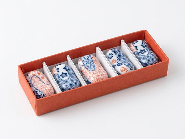 Komon chopsticks rests ×5