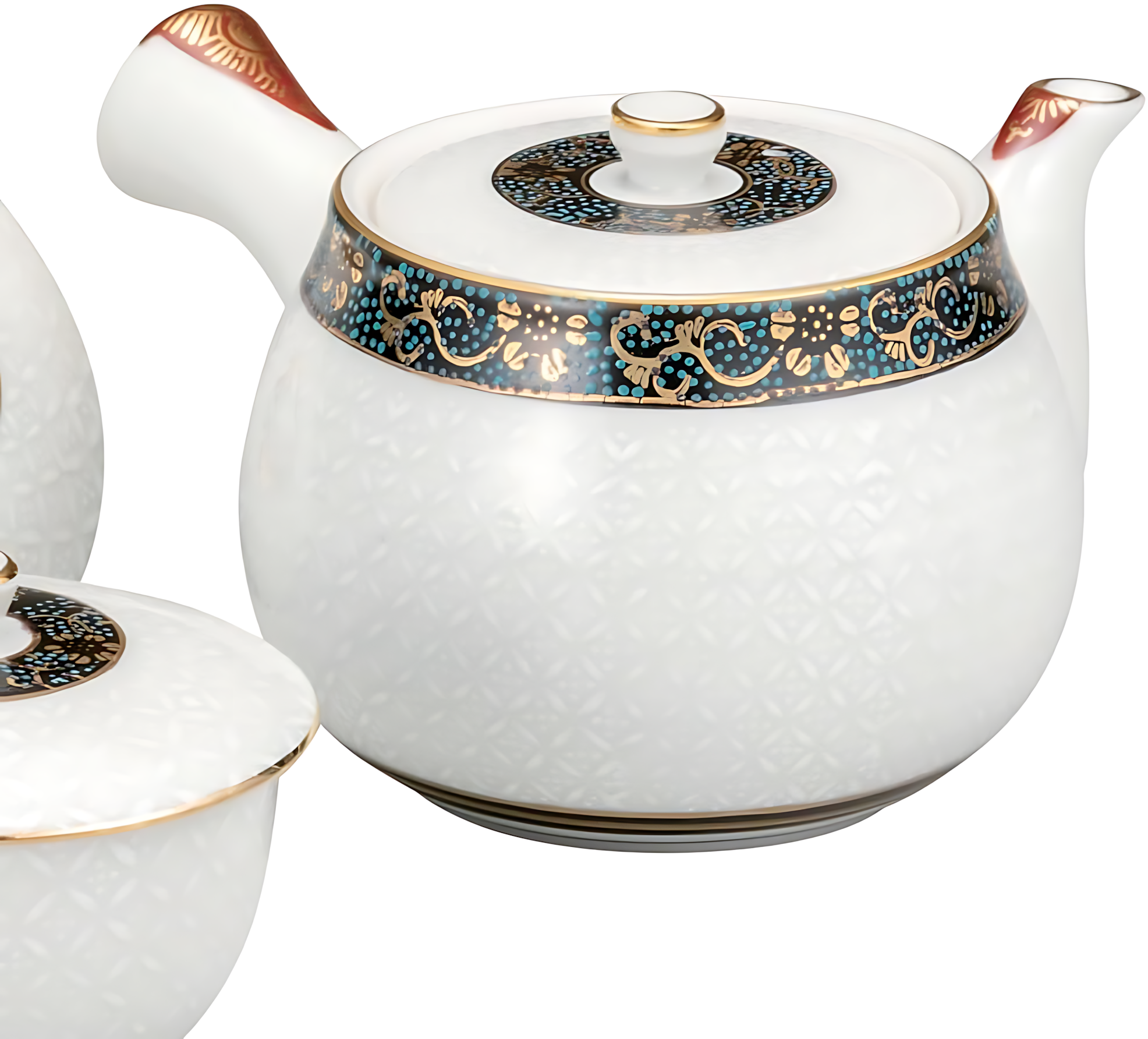Koimari tea set Teapot and teaset GIFT SETS KUTANI PORCELAIN TEA SETS