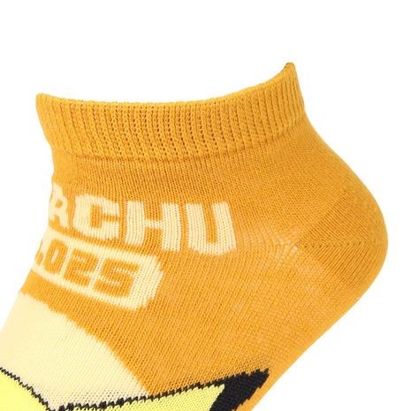 Pikachu socks 025 socks ANKLE EUR 37~39 JP 23~25cm POKEMON SOCKS UK 4~6 US Men 5~7 US Women 6~8
