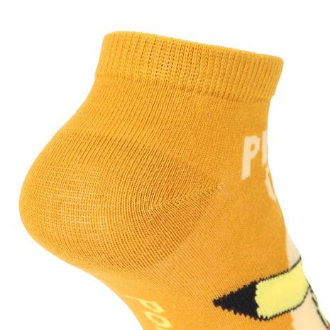 Pikachu socks 025 socks ANKLE EUR 37~39 JP 23~25cm POKEMON SOCKS UK 4~6 US Men 5~7 US Women 6~8