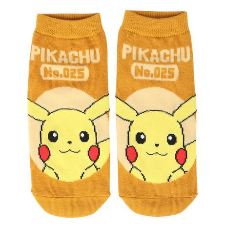 Pikachu socks 025 socks ANKLE EUR 37~39 JP 23~25cm POKEMON SOCKS UK 4~6 US Men 5~7 US Women 6~8