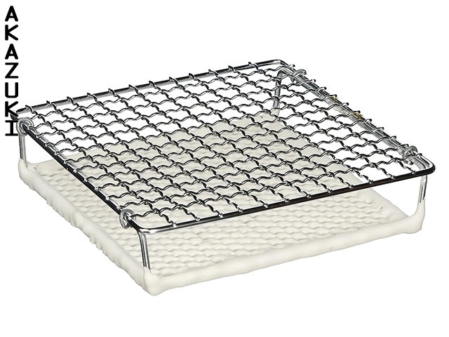 丸焼き / V.A. Marujyu Ceramic Far-Infrared BBQ Grill Mesh - Japan