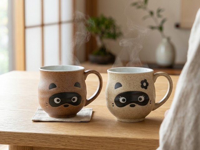 Tanuki mugs