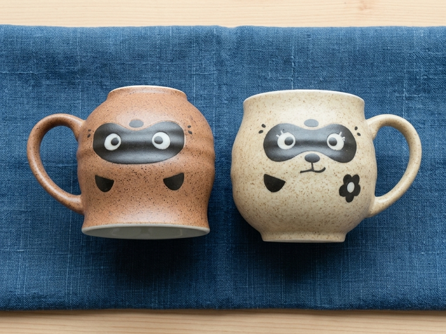Tanuki mugs