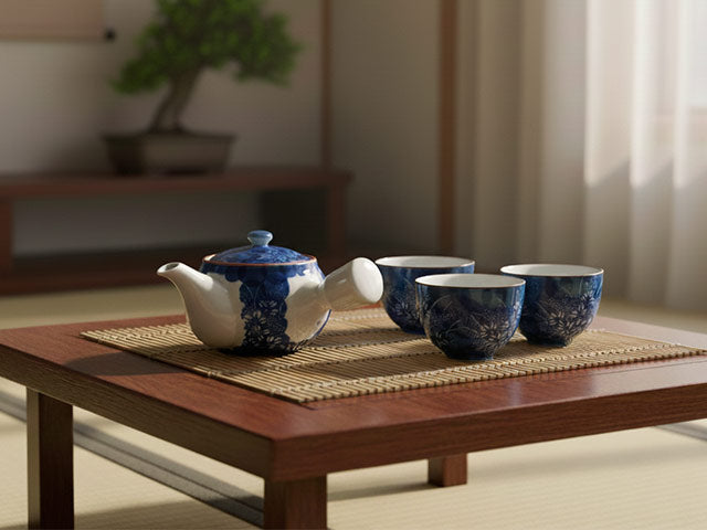 Akikusa Arita Tea Set - Thumbnail 5