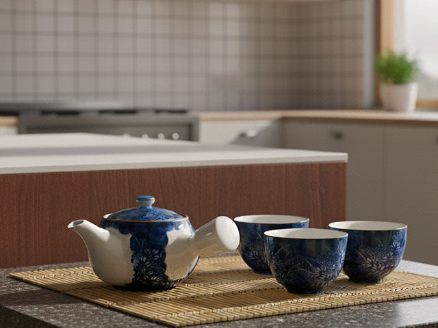 Akikusa Arita Tea Set - Thumbnail 2