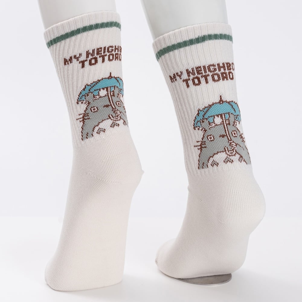 Totoro Kassa socks socks EUR 37~39 GHIBLI JP 23~25cm QUARTER SOCKS TOTORO UK 4~6 US Men 5~7 US Women 6~8