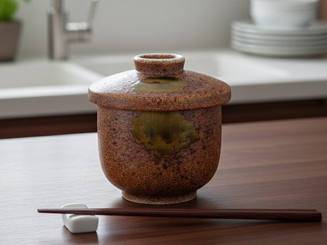 Igakaze cups x4 chawanmushi CHAWANMUSHI CUPS MINO CERAMIC