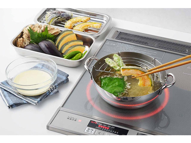 Japanese Tempura Fryer Pot - Deep Fry Pot
