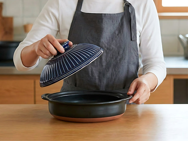 Ginpo Kikka Donabe Donabe BANKO CERAMIC COOKWARE DONABE CLAY POTS POTS