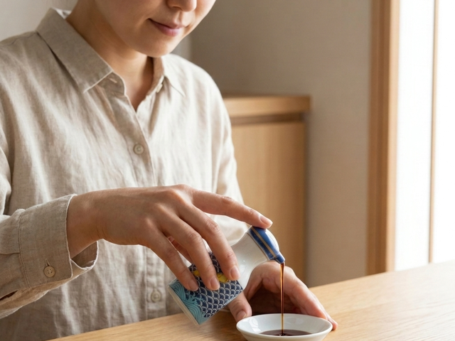 Chidori soy sauce dispenser