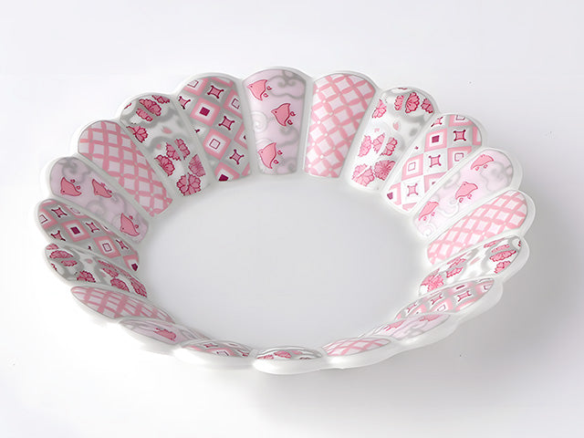 Hana Rikyu round plates plate GIFT SETS HANA RIKYU HASAMI PORCELAIN PLATES SALAD PLATES