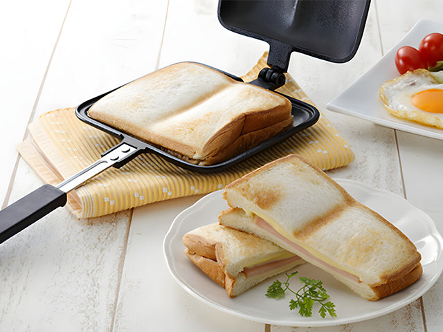 Iwachu hot sandwich frypan Kitchenware CAST IRON COOKWARE FRYING PANS IWACHU
