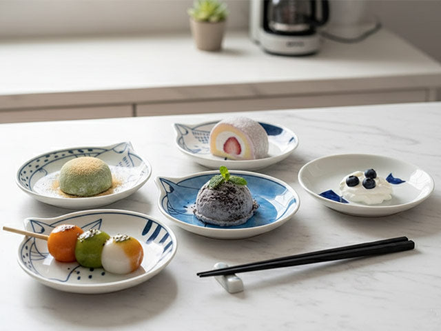 Neco plates gift set plate GIFT SETS HASAMI PORCELAIN PLATES SALAD PLATES SMALL PLATES