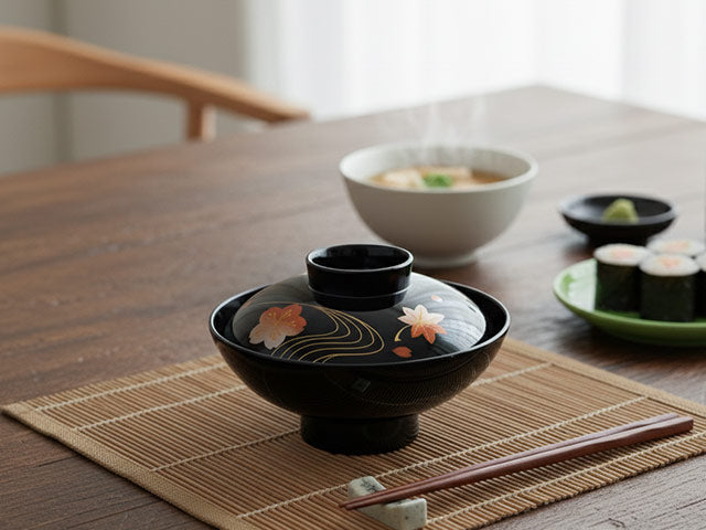 Sakura bowls with lids x2 BOWL BOWLS BOWLS WITH LIDS PLASTIC BOWLS RICE BOWLS SOUP BOWLS