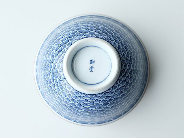 Seigaiha bowls BOWL BOWLS HASAMI PORCELAIN RICE BOWLS SEIGAIHA SOUP BOWLS