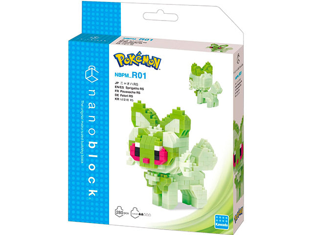 Nanoblock Sprigatito NANOBLOCK POKEMON TOYS