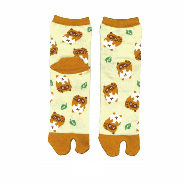Tanuki socks socks EUR 36~38 JP 22~24cm MADE IN JAPAN SOCKS TABI UK 3~5 US Men 4~6 US Women 4~6 WA
