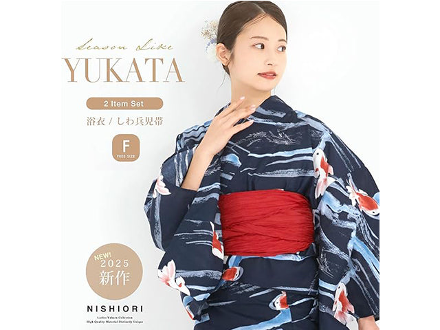 Koi yukata Kimono FOR WOMEN YUKATA