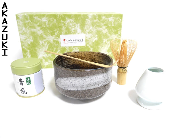 Hagoro Matcha Set - Chawan Bowl & Chasen Whisk