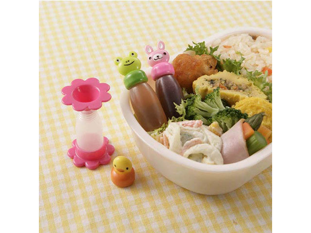 Tarebin Animal with Funnel bento supplies BENTO ACCESSORIES SAUCE CONTAINERS