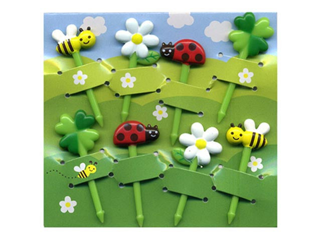 Pick Honey & Flower bento supplies BENTO ACCESSORIES PICKS