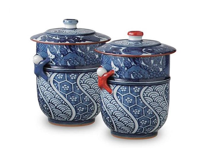 Kachou meoto tea cups set Tea cup ARITA PORCELAIN GIFT SETS KACHOU TEA CUPS