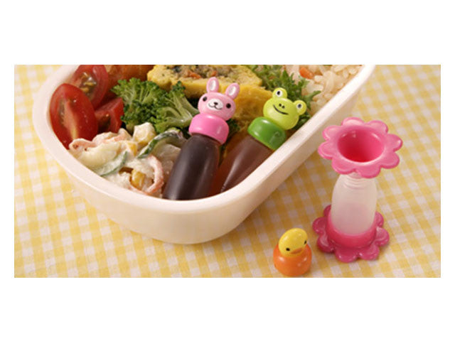 Tarebin Animal with Funnel bento supplies BENTO ACCESSORIES SAUCE CONTAINERS