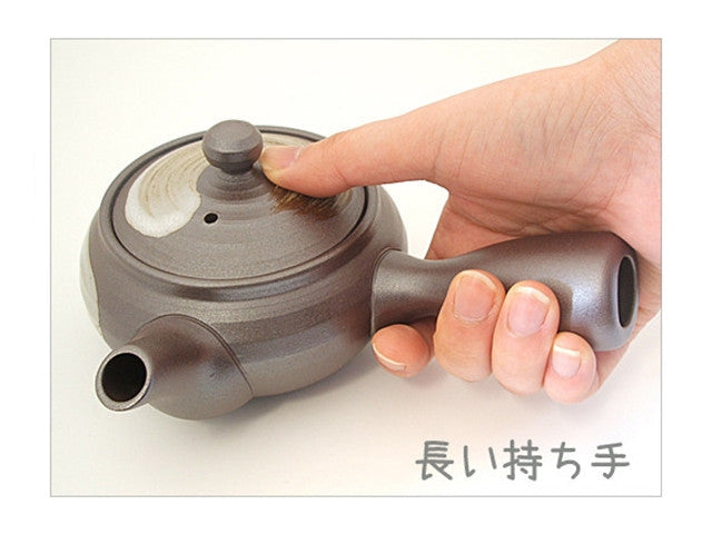 Hiragata banko kyusu Teapot and teaset BANKO CERAMIC TEAPOTS