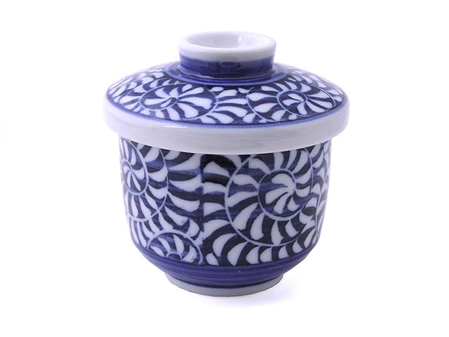 Karakusa chawanmushi cups x4 chawanmushi ARITA PORCELAIN CHAWANMUSHI CUPS