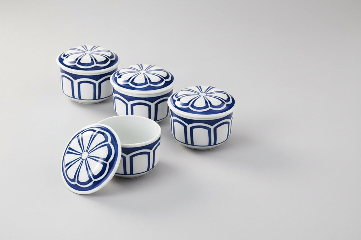 chawanmushi bowls with lids – AKAZUKI