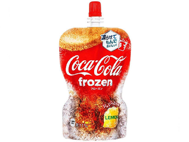 Frozen lemon Coca Cola ×3 food COCA COLA DRINKS