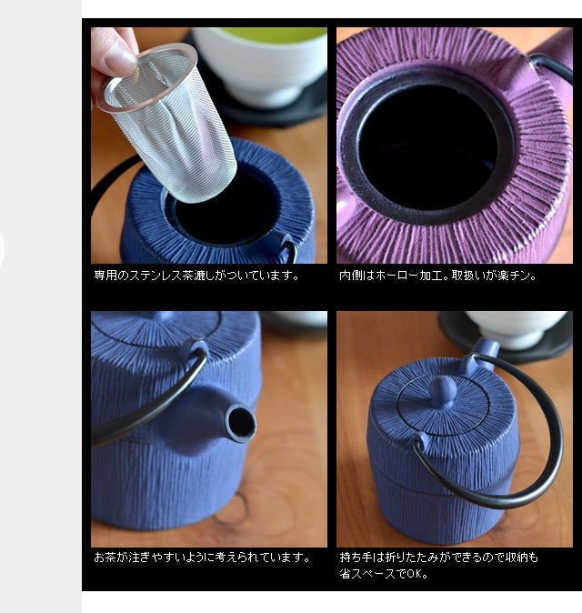 Nanbu teapot Take Teapot and teaset CAST IRON TEAPOTS TEAPOTS