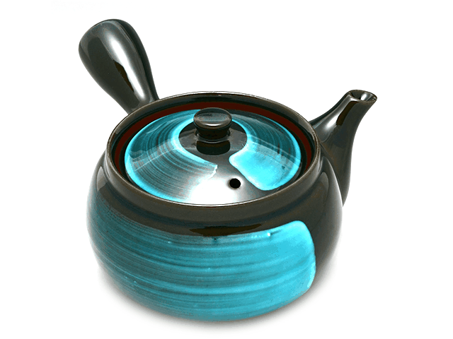 Emerald kyusu teapot Teapot and teaset TEAPOTS