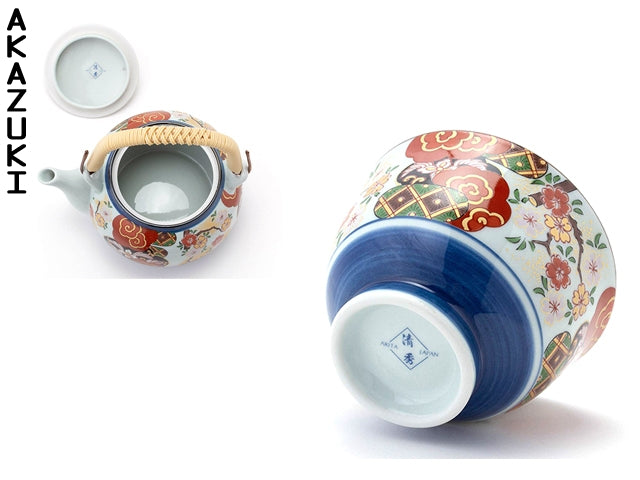 Heian tea cups x5 Teapot and teaset HASAMI PORCELAIN TEA CUPS