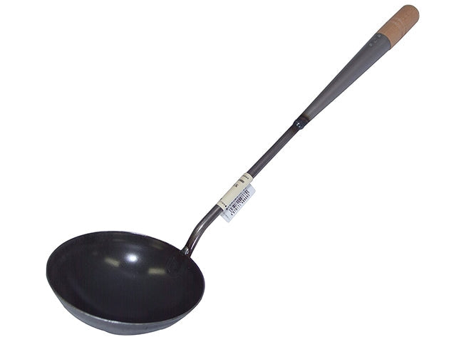 Japanese Iron Ladle for Wok - Long Handle, Made in Japan