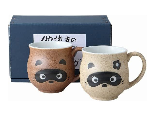 Tanuki mugs COFFEE COFFEE CUPS MINO CERAMIC MUGS