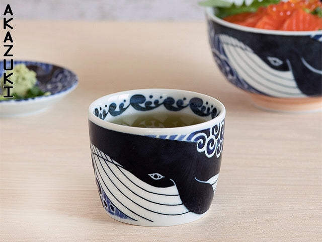 kujira cups x4 Tea cup SOBA CHOKO