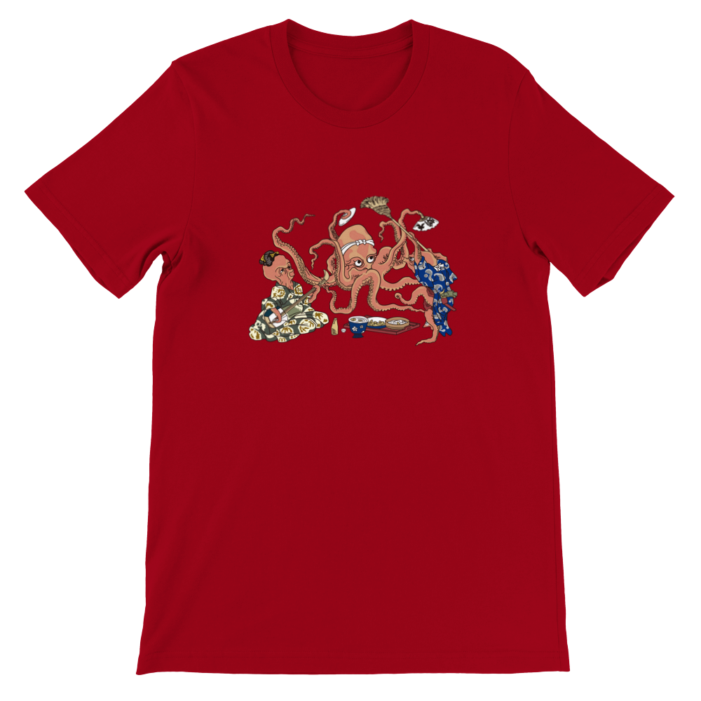 Tako T-shirt Print Material FOR MEN T-SHIRT