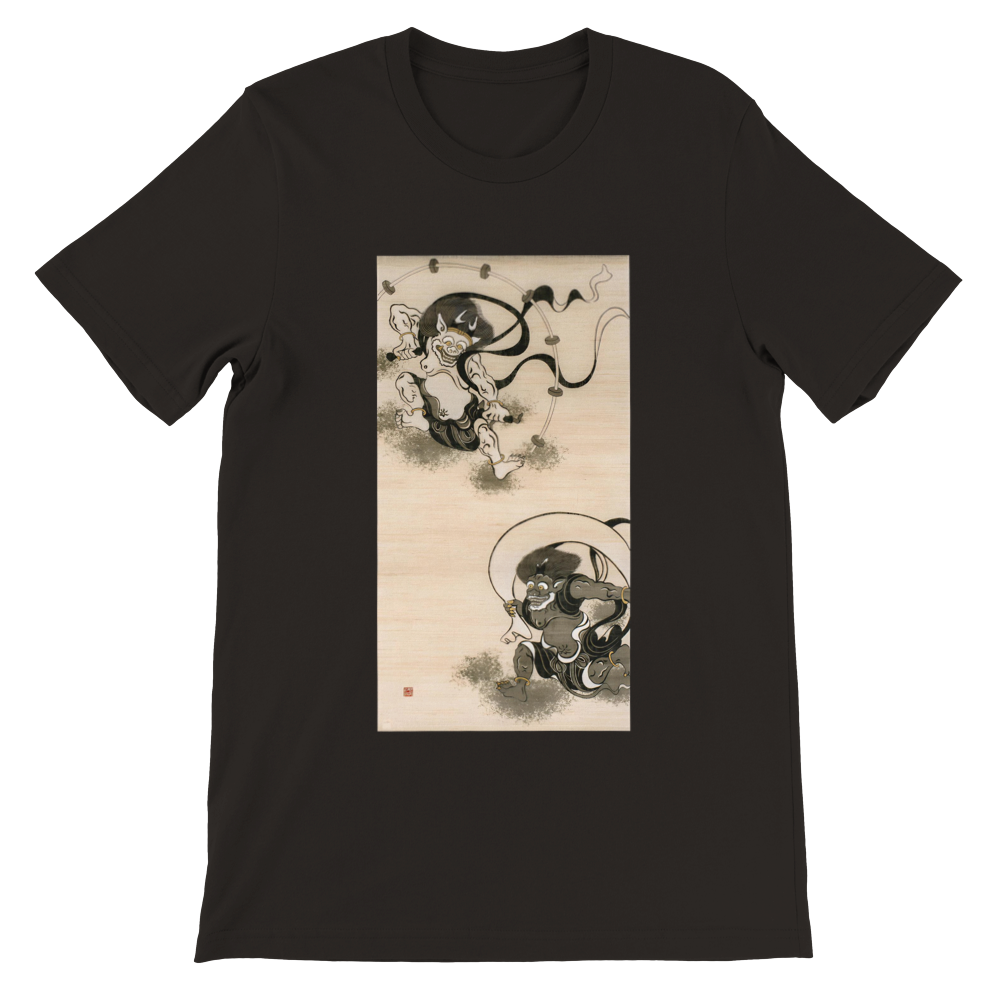 Fujin T-shirt Print Material FOR MEN T-SHIRT