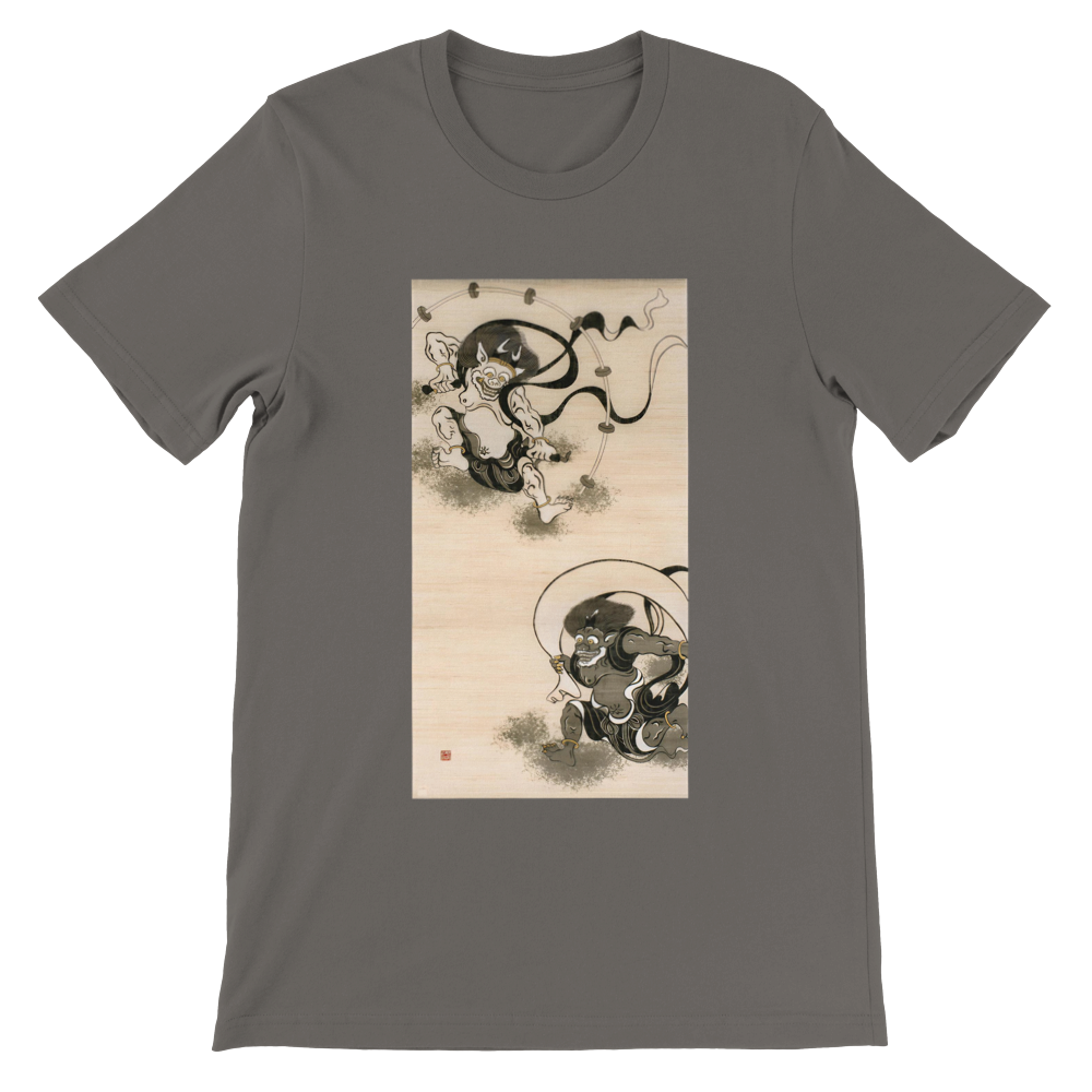 Fujin T-shirt Print Material FOR MEN T-SHIRT