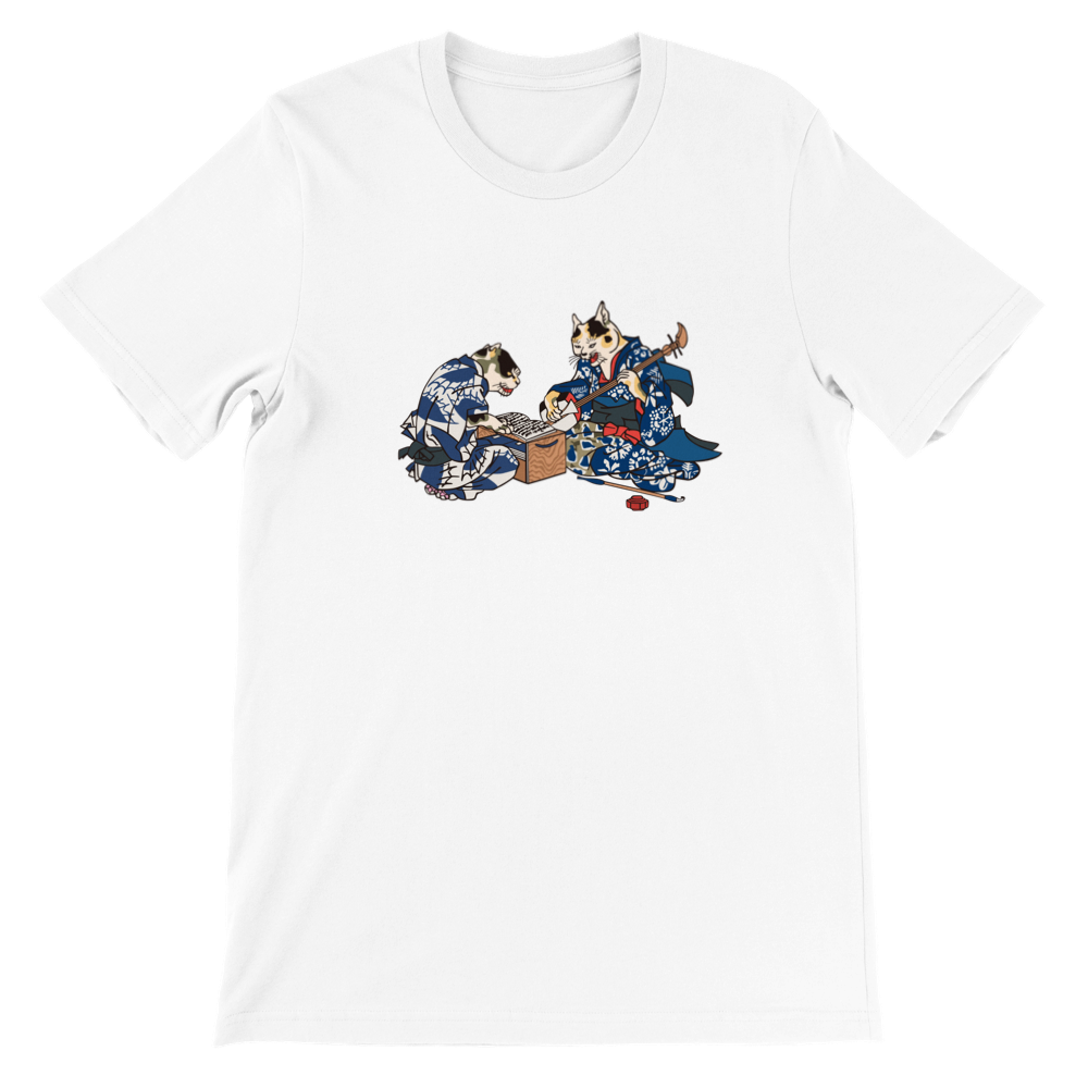 Neko T-shirt Print Material FOR MEN T-SHIRT