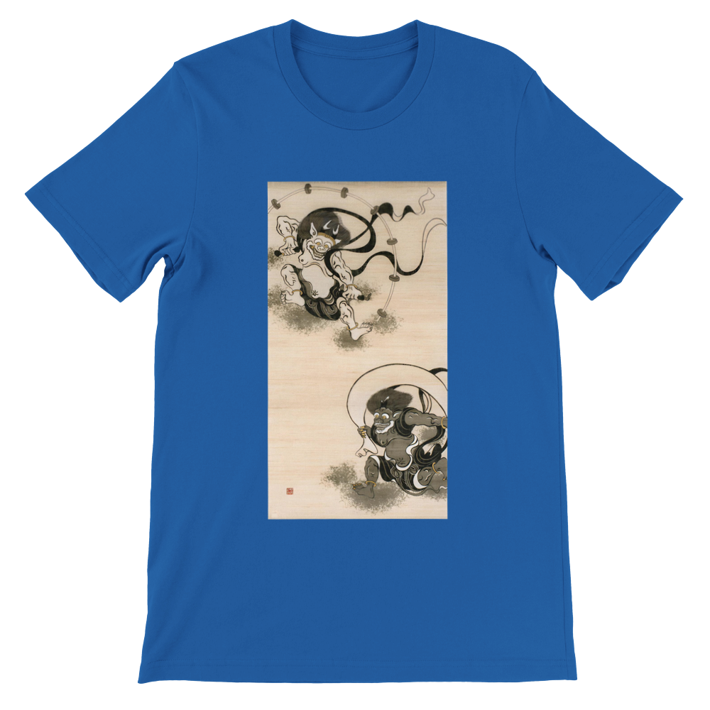 Fujin T-shirt Print Material FOR MEN T-SHIRT