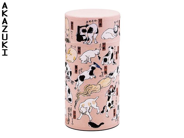 Utagawa tea canister gift set Tea box GIFT SETS TEA CANISTERS WASHI